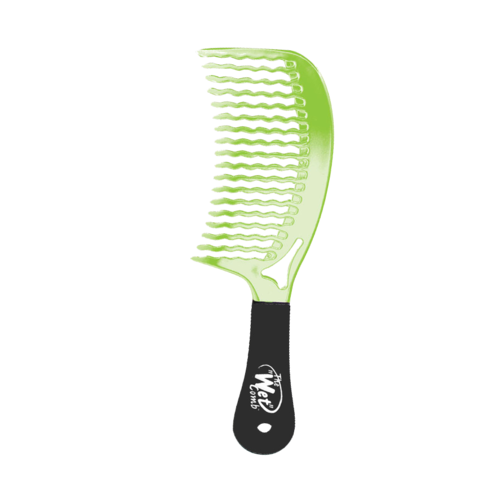 Wet Brush Detangling Hair COMB GREEN WBDHC-G